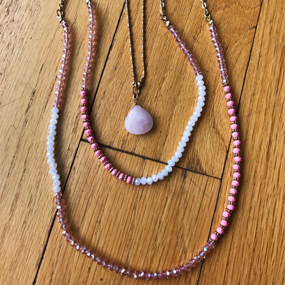 Three Layered Necklaces